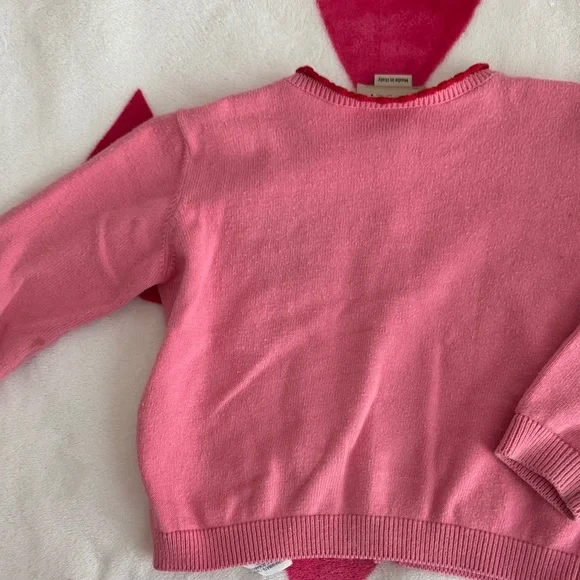 Gucci Kids Pink Sweater with Squirrel Embroidery - Picture 7 of 9